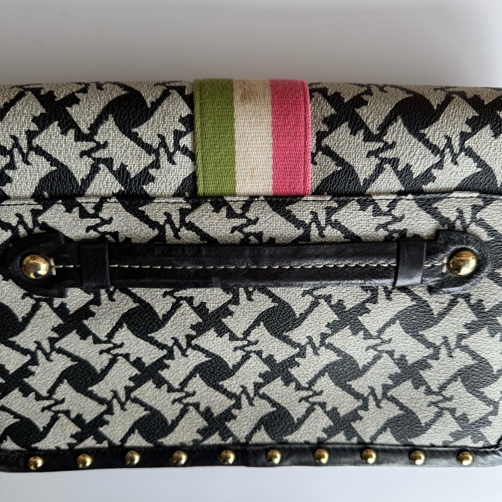 Juicy Couture large fold over buckle clutch - Picture 11 of 16